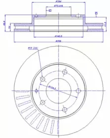 Тормозной диск CAR купить