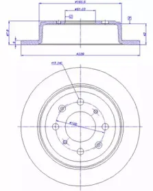 Тормозной диск CAR купить