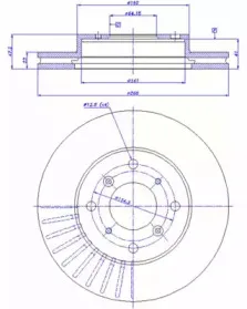 Тормозной диск CAR купить