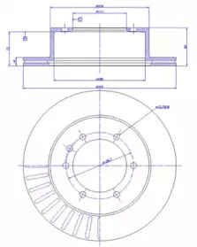 Тормозной диск CAR купить