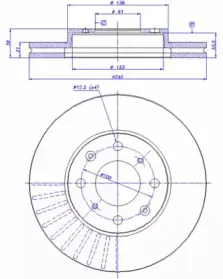 Тормозной диск CAR купить