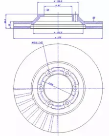 Тормозной диск CAR купить