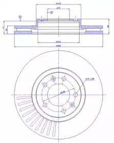 Тормозной диск CAR купить