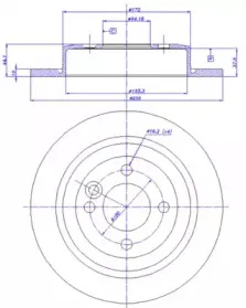 Тормозной диск CAR купить