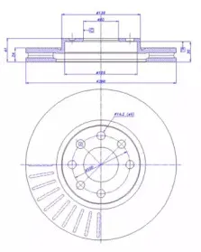 Тормозной диск CAR купить