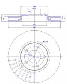 Тормозной диск CAR купить