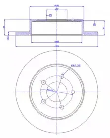 Тормозной диск CAR купить