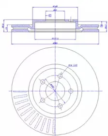 Тормозной диск CAR купить