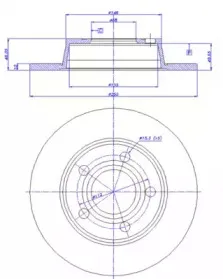 Тормозной диск CAR купить