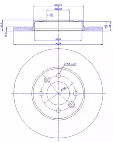 Тормозной диск CAR купить