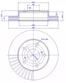 Тормозной диск CAR купить