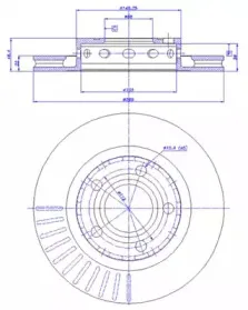 Тормозной диск CAR купить
