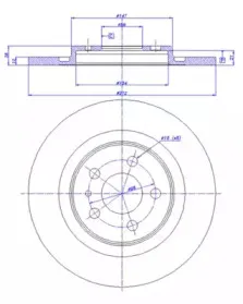Тормозной диск CAR купить