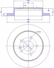 Тормозной диск CAR купить