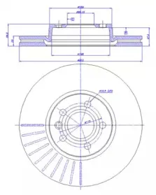 Тормозной диск CAR купить