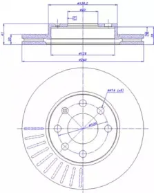 Тормозной диск CAR купить
