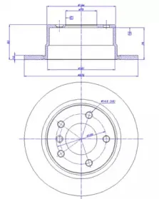 Тормозной диск CAR купить