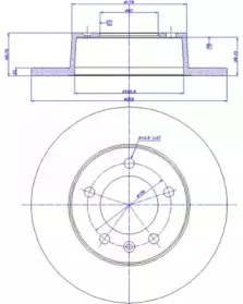 Тормозной диск CAR купить