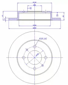 Тормозной диск CAR купить