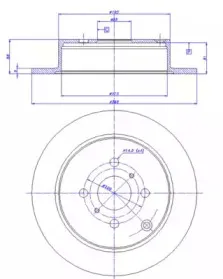 Тормозной диск CAR купить