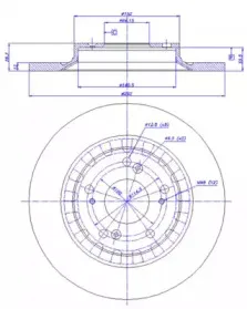 Тормозной диск CAR купить