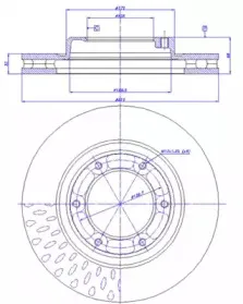 Тормозной диск CAR купить