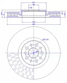 Тормозной диск CAR купить