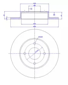 Тормозной диск CAR купить
