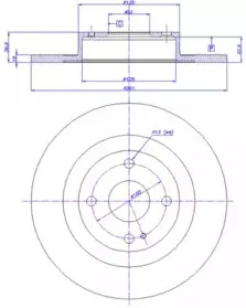 Тормозной диск CAR купить