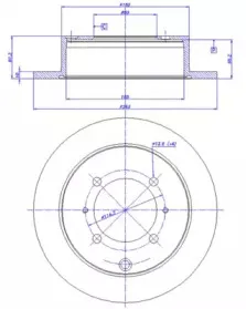 Тормозной диск CAR купить
