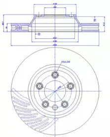 Тормозной диск CAR купить