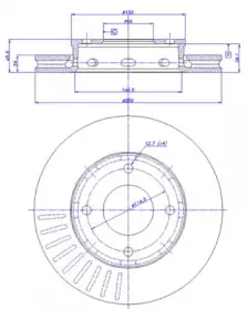 Тормозной диск CAR купить