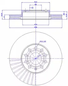 Тормозной диск CAR купить