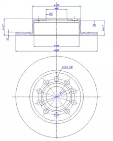 Тормозной диск CAR купить