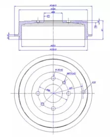 Тормозной барабан CAR купить