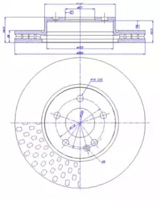 Тормозной диск CAR купить