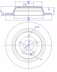 Тормозной диск CAR купить