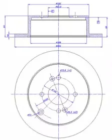 Тормозной диск CAR купить
