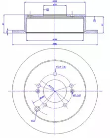 Тормозной диск CAR купить
