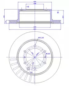 Тормозной диск CAR купить