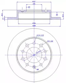 Тормозной диск CAR купить