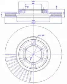 Тормозной диск CAR купить