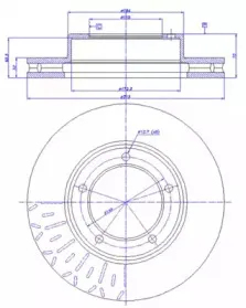 Тормозной диск CAR купить