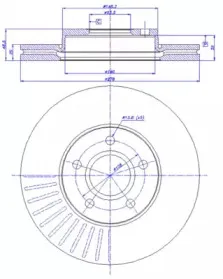 Тормозной диск CAR купить