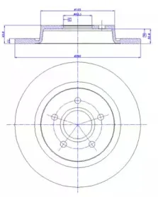 Тормозной диск CAR купить