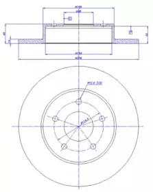 Тормозной диск CAR купить
