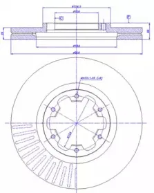 Тормозной диск CAR купить