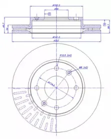 Тормозной диск CAR купить