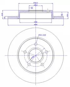 Тормозной диск CAR купить