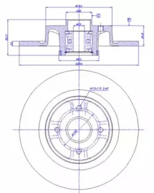 Тормозной диск CAR купить